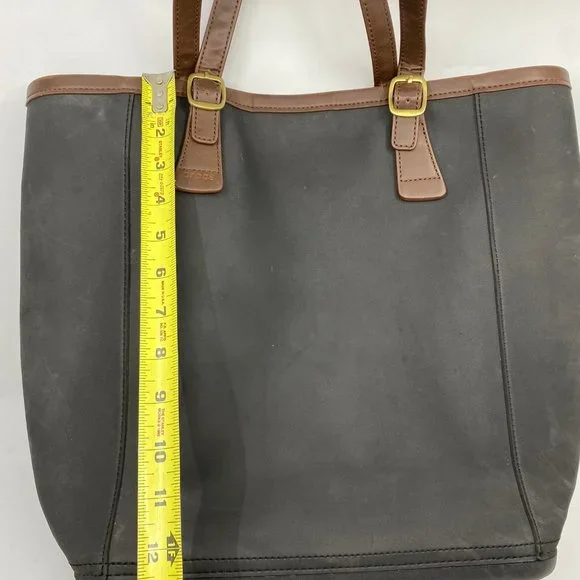 Crocs Olive Leather Handbag - Picture 4 of 8